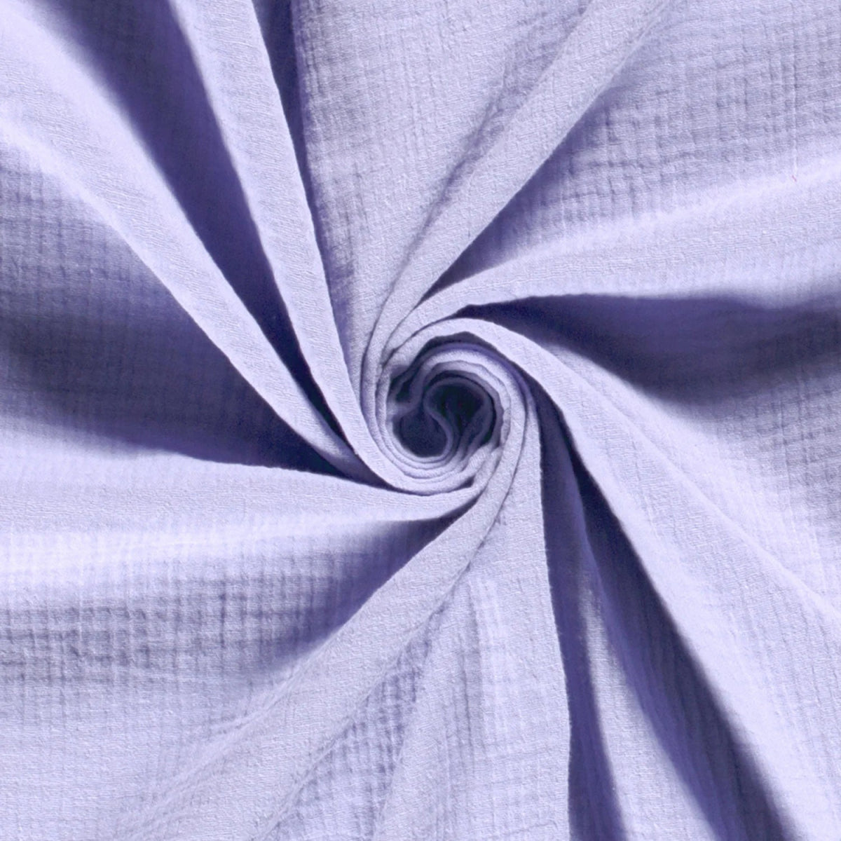 StoffRoyal Musselin UNI Stoffe – Vielfältige Farbvarianten (+38) für Kreatives Nähen, 100% Baumwolle, Ideal für Textilien, Meterware-UNI-in-Lavendel-von-StoffRoyal.-SKU:-03001/042